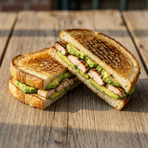 avocado chicken toastie Sheilaz Kitchen